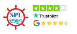 Sea Prince Logistics 4.5 Star google and 4 Star Trustpilot rating